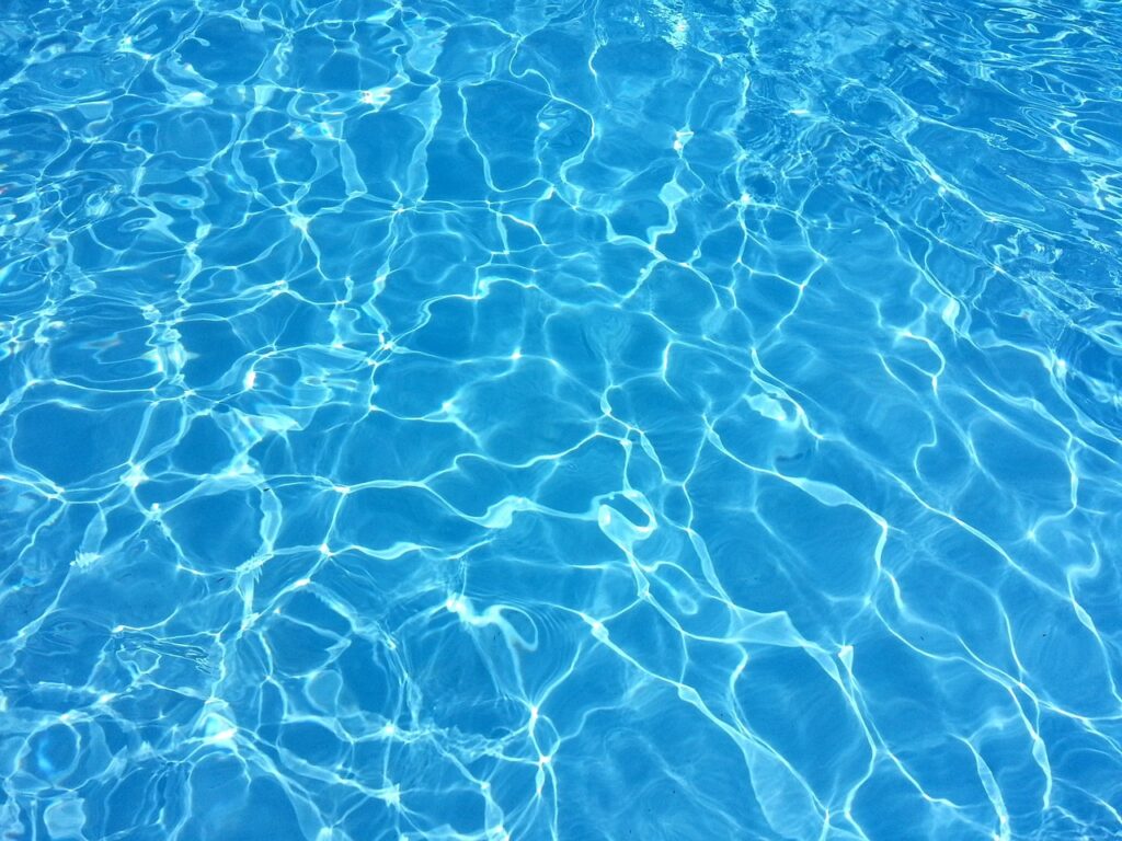 Home water, swimming pool, wave, pool, reflections, basin, blue water, summer, nature, sunny